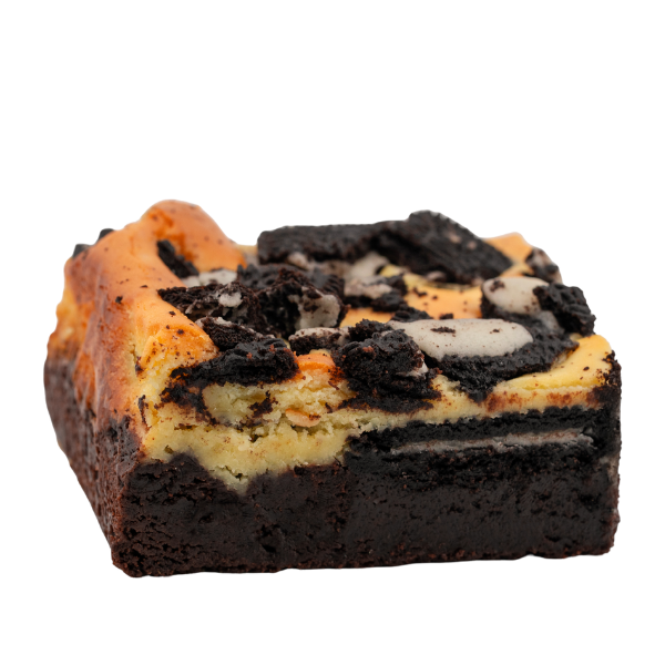 Rich cookies and cream cheesecake brownie